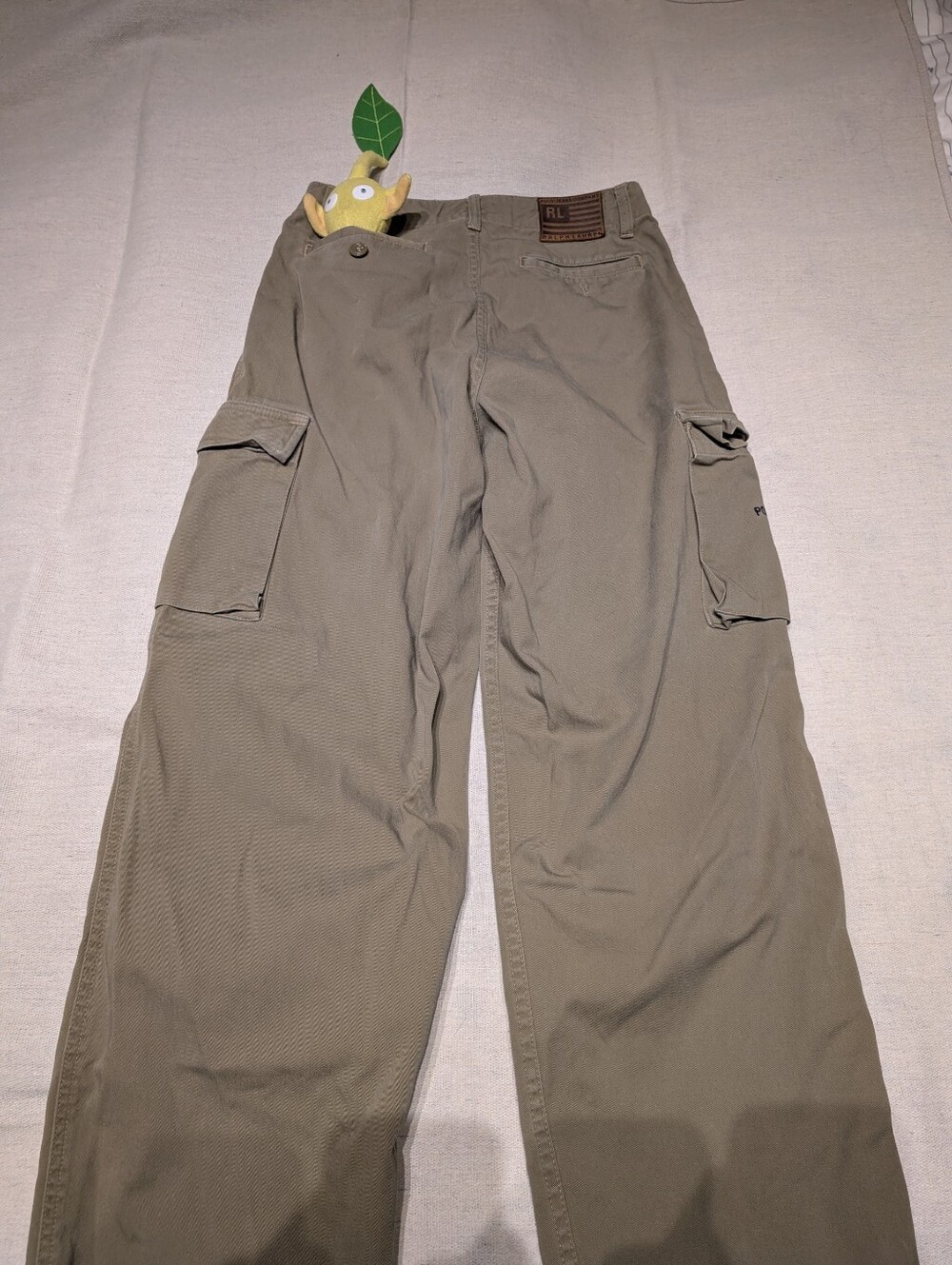 Vintage Polo Jeans Cargo pants mens 28 30 - Picture 5 of 6